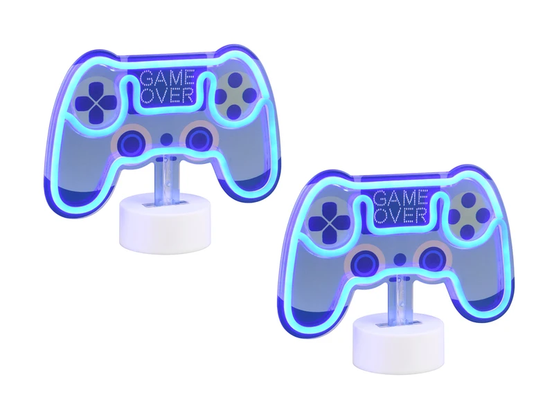 MeineWunschleuchte 2er SET Deko LED Tischleuchten Batterie- Oder USB Betrieben, Höhe 18cm 2 MeineWunschleuchte 2er SET Deko LED Tischleuchten Batterie- Oder USB Betrieben, Höhe 18cm – Bild 2