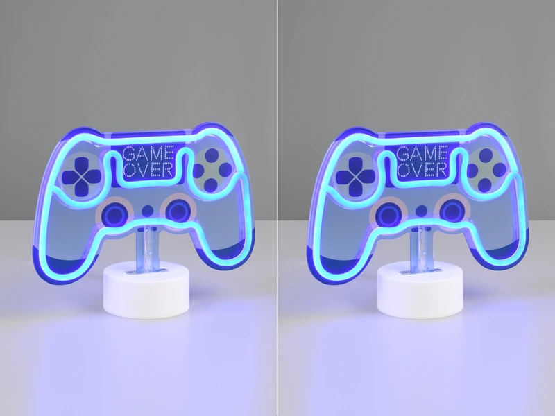 MeineWunschleuchte 2er SET Deko LED Tischleuchten Batterie- Oder USB Betrieben, Höhe 18cm 1 MeineWunschleuchte 2er SET Deko LED Tischleuchten Batterie- Oder USB Betrieben, Höhe 18cm