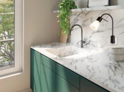 MeineWunschleuchte 2er Set LED Steckerspots Mit Schalter Und Flexarm, Schwarz Höhe 40cm -Globo Store 2er set led steckerspots mit schalter und flexarm 1 4