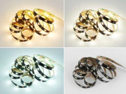 MeineWunschleuchte 2er Set LED Streifen Mit Fernbedienung & Dimmer, Lichtfarbe Einstellbar - 3 M 9 MeineWunschleuchte 2er Set LED Streifen Mit Fernbedienung & Dimmer, Lichtfarbe Einstellbar - 3 M -Globo Store 2er set led streifen mit fernbedienung dimmer lich 2