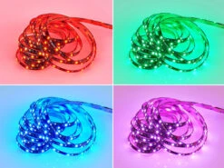 MeineWunschleuchte 2er Set LED Streifen Mit Fernbedienung & RGB Für Innen & Außen - 5 Meter 10 MeineWunschleuchte 2er Set LED Streifen Mit Fernbedienung & RGB Für Innen & Außen - 5 Meter -Globo Store 2er set led streifen mit fernbedienung rgb fuer in 10