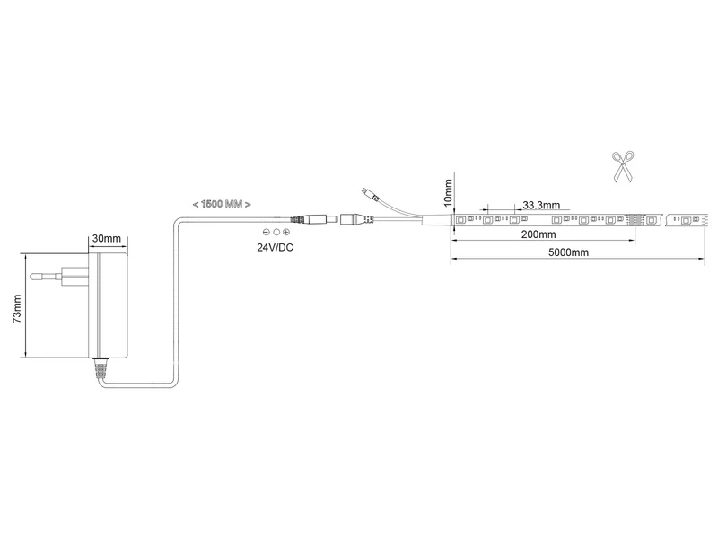 MeineWunschleuchte 2er Set LED Streifen Mit Fernbedienung & RGB Für Innen & Außen - 5 Meter 8 MeineWunschleuchte 2er Set LED Streifen Mit Fernbedienung & RGB Für Innen & Außen - 5 Meter – Bild 8