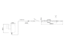 MeineWunschleuchte 2er Set LED Streifen Mit Fernbedienung & RGB Für Innen & Außen - 3 Meter -Globo Store 2er set led streifen mit fernbedienung rgb fuer in 7