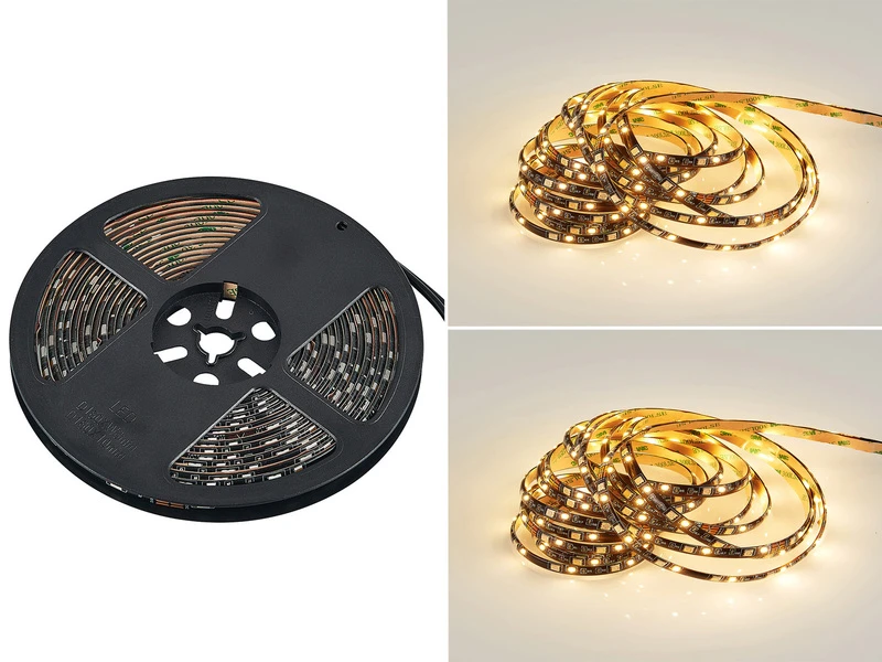 MeineWunschleuchte 2er Set LED Streifen Mit Fernbedienung & RGB Für Innen & Außen - 5 Meter 1 MeineWunschleuchte 2er Set LED Streifen Mit Fernbedienung & RGB Für Innen & Außen - 5 Meter