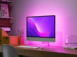 MeineWunschleuchte 2er Set LED Streifen Mit Fernbedienung, RGB & Sound Control - 120cm -Globo Store 2er set led streifen mit fernbedienung rgb sound c 22