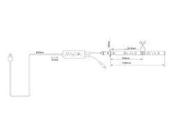 MeineWunschleuchte 2er Set LED Streifen Mit Fernbedienung, RGB & Sound Control - 120cm -Globo Store 2er set led streifen mit fernbedienung rgb sound c 29