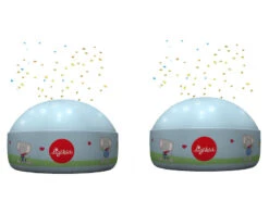 Niermann 2er Set Zauberhafte Nachtlichter Sternprojektor LED-Farbwechsler 3 Farben