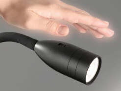 Fischer & Honsel 2in1 LED Wandleuchte & Bettleuchte STEN Schwarz Dimmbar, Schwanenhals Leselampe -Globo Store 2in1 led wandleuchte bettleuchte sten schwarz dimm 5