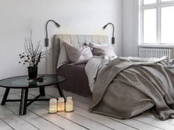 Fischer & Honsel 2in1 LED Wandleuchte & Bettleuchte STEN Schwarz Dimmbar, Schwanenhals Leselampe -Globo Store 2in1 led wandleuchte bettleuchte sten schwarz dimm 6