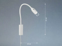 Fischer & Honsel 2in1 LED Wandleuchte & Bettleuchte STEN Weiß Dimmbar, Schwanenhals Leseleuchte 11 Fischer & Honsel 2in1 LED Wandleuchte & Bettleuchte STEN Weiß Dimmbar, Schwanenhals Leseleuchte -Globo Store 2in1 led wandleuchte bettleuchte sten weiss dimmba 3