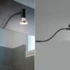 Trio Leuchten Badezimmerlampe GIADA In Schwarz Für Spiegelschrank Mit Schwenkbarem Spot