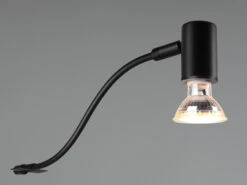 Trio Leuchten Badezimmerlampe GIADA In Schwarz Für Spiegelschrank Mit Schwenkbarem Spot -Globo Store badezimmerlampe giada in schwarz fuer spiegelschra 5