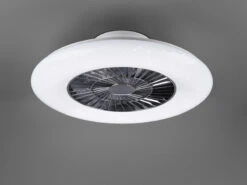 Reality Leuchten Deckenleuchte Mit Ventilator 59cm Fernbedienung, Dimmbar, Sternenhimmel -Globo Store deckenleuchte mit ventilator 59cm fernbedienung di 8