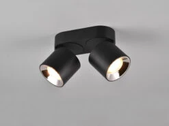 Trio Leuchten Deckenstrahler GUAYANA Schwarz 2 Spots Schwenkbar Breite 18cm 11 Trio Leuchten Deckenstrahler GUAYANA Schwarz 2 Spots Schwenkbar Breite 18cm -Globo Store deckenstrahler guayana schwarz 2 spots schwenkbar 1 3