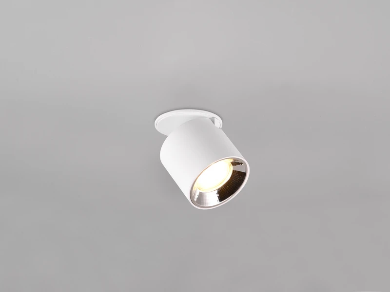 Trio Leuchten Deckenstrahler GUAYANA Weiß 1 Spot Schwenkbar Ø 9cm 5 Trio Leuchten Deckenstrahler GUAYANA Weiß 1 Spot Schwenkbar Ø 9cm – Bild 5