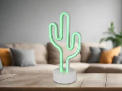 Reality Leuchten Deko LED Tischleuchte CACTUS Batterie- Oder USB Betrieben, Höhe 29cm 11 Reality Leuchten Deko LED Tischleuchte CACTUS Batterie- Oder USB Betrieben, Höhe 29cm -Globo Store deko led tischleuchte cactus batterie oder usb bet 2