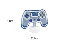 Reality Leuchten Deko LED Tischleuchte CONTROL Batterie- Oder USB Betrieben, Höhe 18cm -Globo Store deko led tischleuchte control batterie oder usb be 3