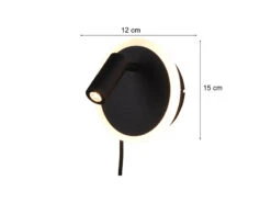 Trio Leuchten Design LED Wandleuchte JORDAN In Schwarz Matt Wandstrahler Leselampe 13 Trio Leuchten Design LED Wandleuchte JORDAN In Schwarz Matt Wandstrahler Leselampe -Globo Store design led wandleuchte jordan in schwarz matt wand 3