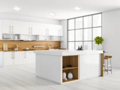 Reality Leuchten Dimmbare LED Deckenleuchte CAMILLUS Flache Badezimmerlampe 17x17cm Weiß IP44 -Globo Store dimmbare led deckenleuchte camillus flache badezim 12