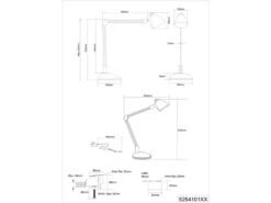 Trio Leuchten Dimmbare NADAL Schreibtischlampe Klemmbar - Leselampe Wand Mit Gelenkarm Schwarz 16 Trio Leuchten Dimmbare NADAL Schreibtischlampe Klemmbar - Leselampe Wand Mit Gelenkarm Schwarz -Globo Store dimmbare nadal schreibtischlampe klemmbar leselamp 7