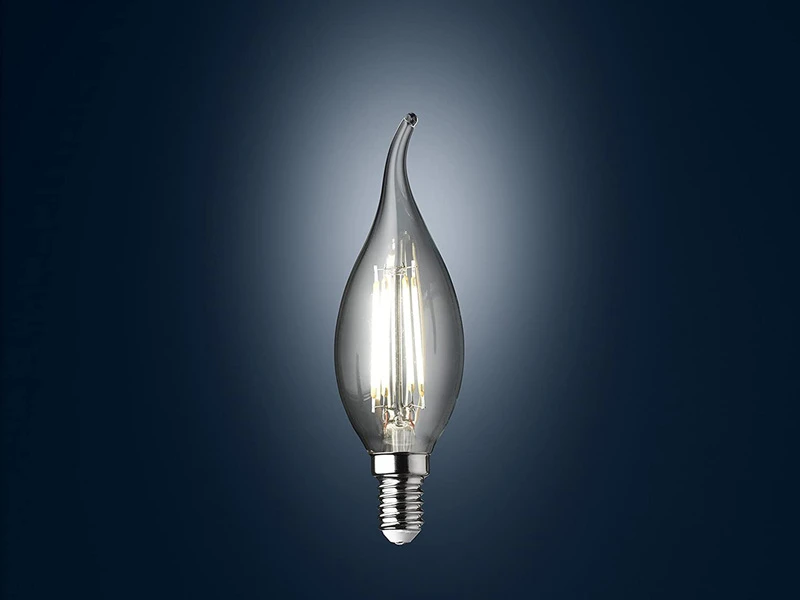 Wofi E14 Filament LED - 3 Watt, 320 Lumen, Warmweiß, Ø 3,5cm- Extern Dimmbar 2 Wofi E14 Filament LED - 3 Watt, 320 Lumen, Warmweiß, Ø 3,5cm- Extern Dimmbar – Bild 2