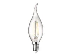 Wofi E14 Filament LED - 3 Watt, 320 Lumen, Warmweiß, Ø 3,5cm- Extern Dimmbar