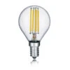Trio Leuchten E14 Filament LED, 4 Watt, 470 Lumen, Warmweiß, Ø4,5cm, Nicht Dimmbar