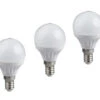 Trio Leuchten E14 LED 3 Stk. - 4 Watt, 320 Lumen, 3000 Kelvin Warmweiß, Ø4,5cm - Nicht Dimmbar
