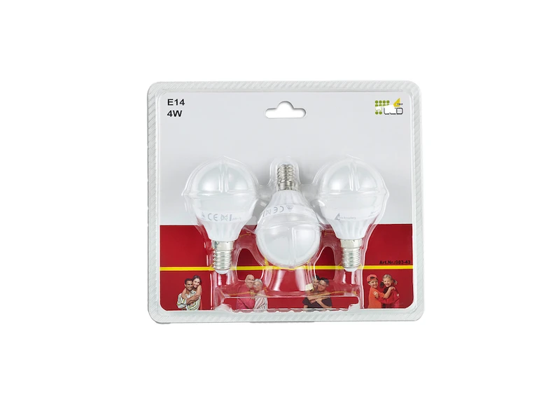Trio Leuchten E14 LED 3 Stk. - 4 Watt, 320 Lumen, 3000 Kelvin Warmweiß, Ø4,5cm - Nicht Dimmbar 3 Trio Leuchten E14 LED 3 Stk. - 4 Watt, 320 Lumen, 3000 Kelvin Warmweiß, Ø4,5cm - Nicht Dimmbar – Bild 3