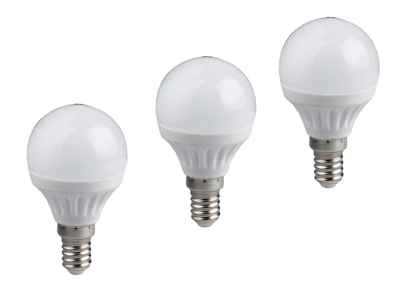 Trio Leuchten E14 LED 3 Stk. - 5 Watt, 400 Lumen, 3000 Kelvin Warmweiß, Ø4,5cm - Nicht Dimmbar 1 Trio Leuchten E14 LED 3 Stk. - 5 Watt, 400 Lumen, 3000 Kelvin Warmweiß, Ø4,5cm - Nicht Dimmbar