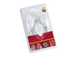 Trio Leuchten E14 LED 3 Stk. - 6 Watt, 470 Lumen, 3000 Kelvin Warmweiß, Ø3,7cm - Nicht Dimmbar -Globo Store e14 led 3 stk 6 watt 470 lumen 3000 kelvin warmwei 1