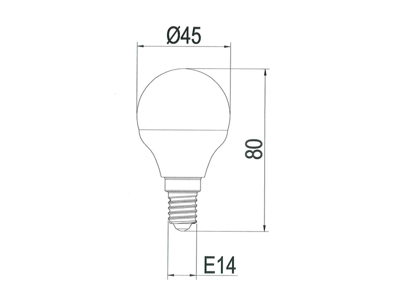 Trio Leuchten E14 LED - 4,9 Watt, 470 Lumen, 3000 Kelvin Warmweiß, Ø4,5cm - 3 Stufen Dimmer 2 Trio Leuchten E14 LED - 4,9 Watt, 470 Lumen, 3000 Kelvin Warmweiß, Ø4,5cm - 3 Stufen Dimmer – Bild 2
