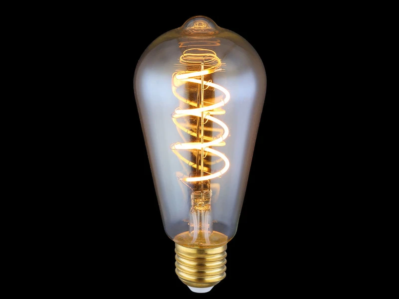 Globo E27 Filament LED - 4 Watt, 200 Lumen, Warmweiß, Ø6,4cm - Extern Dimmbar 6 Globo E27 Filament LED - 4 Watt, 200 Lumen, Warmweiß, Ø6,4cm - Extern Dimmbar – Bild 6