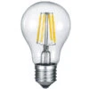 Trio Leuchten E27 Filament LED - 4 Watt, 470 Lumen, 2700 K Warmweiß, Ø6cm - Nicht Dimmbar
