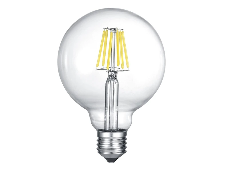 Trio Leuchten E27 Filament LED - 7 Watt, 806 Lumen Warmweiß, Ø 9cm - Nicht Dimmbar 1 Trio Leuchten E27 Filament LED - 7 Watt, 806 Lumen Warmweiß, Ø 9cm - Nicht Dimmbar