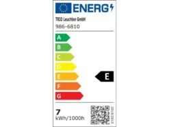 Trio Leuchten E27 Filament LED, 8 Watt, 810 Lumen, Warmweiß, Ø12,5cm, 3 Stufen Dimmer -Globo Store e27 filament led 8 watt 810 lumen warmweiss 125cm 1 3