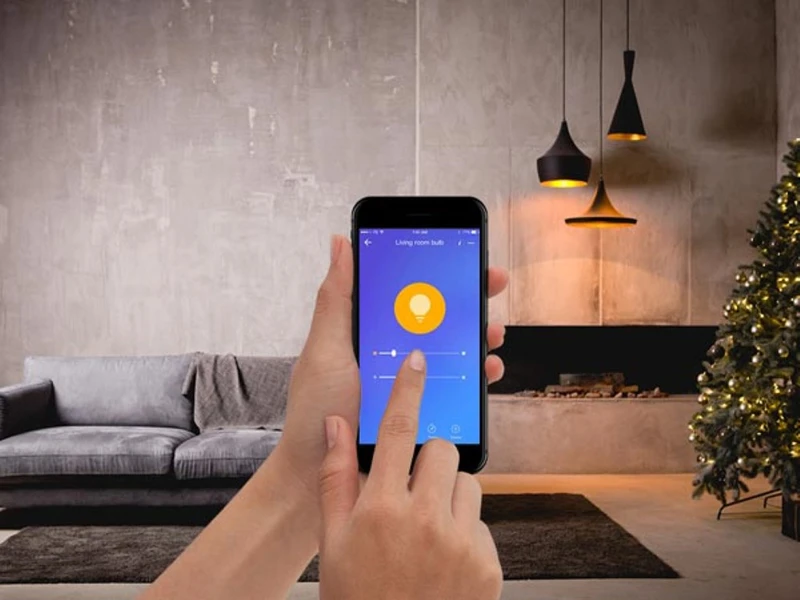 Perel E27 LED WIFI, 6,5 Watt 555 Lumen, 2200-2700 Kelvin, Ø12,5cm, Per App Steuerbar 5 Perel E27 LED WIFI, 6,5 Watt 555 Lumen, 2200-2700 Kelvin, Ø12,5cm, Per App Steuerbar – Bild 5