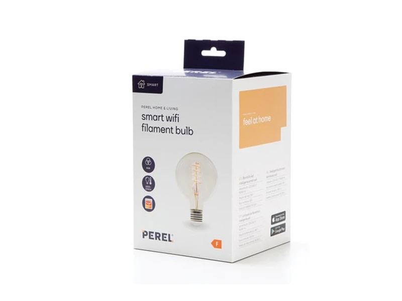 Perel E27 LED WIFI, 6,5 Watt 555 Lumen, 2200-2700 Kelvin, Ø12,5cm, Per App Steuerbar 7 Perel E27 LED WIFI, 6,5 Watt 555 Lumen, 2200-2700 Kelvin, Ø12,5cm, Per App Steuerbar – Bild 7