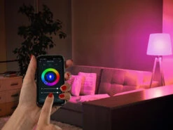Perel E27 LED WIFI, 8,5 Watt 806 Lumen, 2700-6500 Kelvin, RGB, Ø6cm, Per App Steuerbar 15 Perel E27 LED WIFI, 8,5 Watt 806 Lumen, 2700-6500 Kelvin, RGB, Ø6cm, Per App Steuerbar -Globo Store e27 led wifi 85 watt 806 lumen 2700 6500 kelvin rg 6