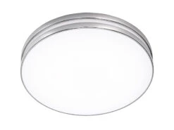 Trio Leuchten Elegante Schlichte LED Badleuchte APART, Chrom, Acryl Weiß, Ø 41 Cm