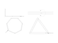 REV Erweiterung Für LED Unterbauleuchte FLEXLIGHT - Zusatz Leuchte 32,4cm Kurz -Globo Store erweiterung fuer led unterbauleuchte flexlight zus 4