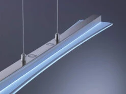 Reality Leuchten Exklusive LED Pendelleuchte SMASH Silber - Höhenverstellbar TOUCH Dimmer -Globo Store exklusive led pendelleuchte smash silber hoehenver 4