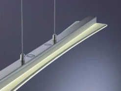 Reality Leuchten Exklusive LED Pendelleuchte SMASH Silber - Höhenverstellbar TOUCH Dimmer -Globo Store exklusive led pendelleuchte smash silber hoehenver 5