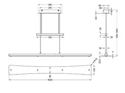 Reality Leuchten Exklusive LED Pendelleuchte SMASH Silber - Höhenverstellbar TOUCH Dimmer -Globo Store exklusive led pendelleuchte smash silber hoehenver 7