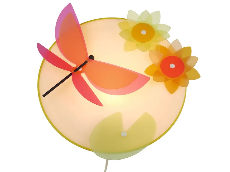 Niermann Farbenfrohe Wandleuchte (Ø 25cm) Bruchsicherer Schirm Applikation LIBELLE 1 Niermann Farbenfrohe Wandleuchte (Ø 25cm) Bruchsicherer Schirm Applikation LIBELLE