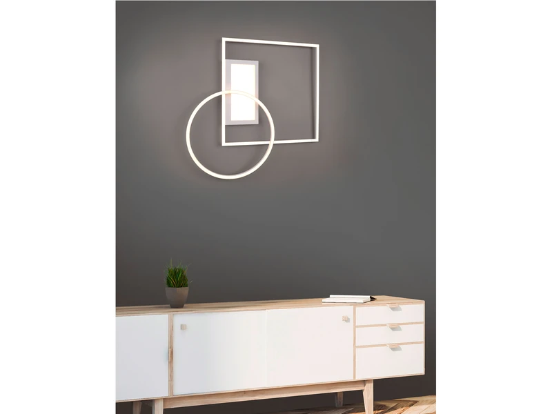 Trio Leuchten Flache LED Deckenleuchte DOWNEY Weiß Schwenkbar & Dimmbar Mit Fernbedienung 7 Trio Leuchten Flache LED Deckenleuchte DOWNEY Weiß Schwenkbar & Dimmbar Mit Fernbedienung – Bild 7