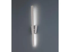Trio Leuchten Flache LED Wandleuchte ZITA Silber - Indirekte Wandbeleuchtung 60cm Lang -Globo Store flache led wandleuchte zita silber indirekte wandb 2