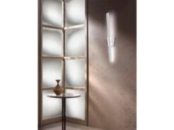 Trio Leuchten Flache LED Wandleuchte ZITA Silber - Indirekte Wandbeleuchtung 60cm Lang -Globo Store flache led wandleuchte zita silber indirekte wandb 5