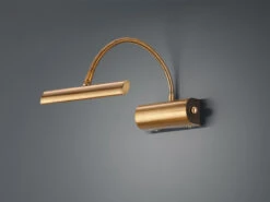 Trio Leuchten Flexible LED Wandleuchte / Bilderleuchte CURTIS Altmessing, Drehdimmer