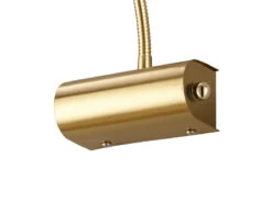 Trio Leuchten Flexible LED Wandleuchte / Bilderleuchte CURTIS Messing Matt, Drehdimmer -Globo Store flexible led wandleuchte bilderleuchte curtis mess 5